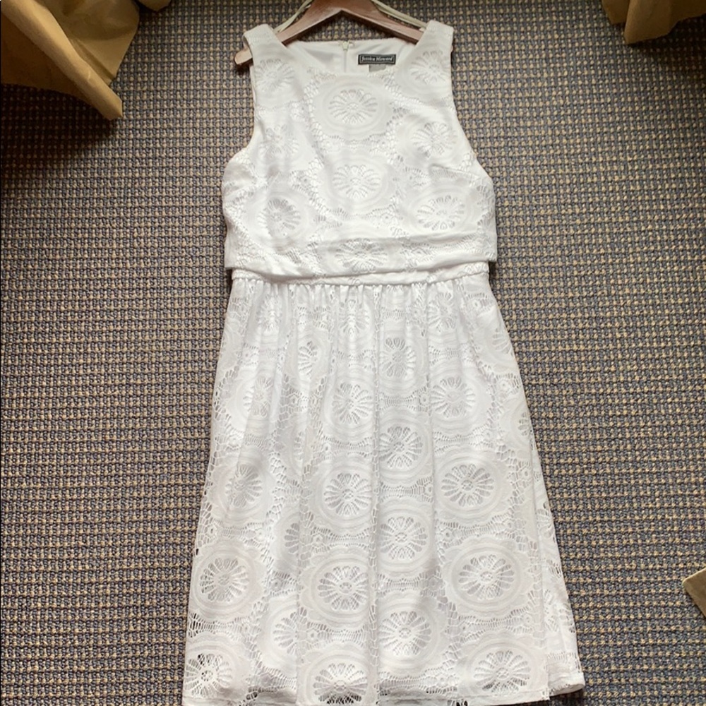 White dress Jessica Howard 10